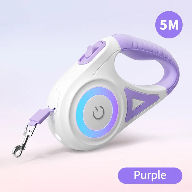 LED AUTOMATIC RETRACTABLE LEASH