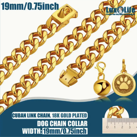 Gold Lux Collar