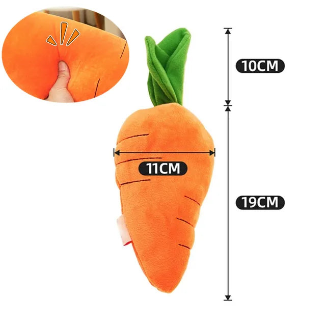 CARROT FIELD PET PLUSH TOY