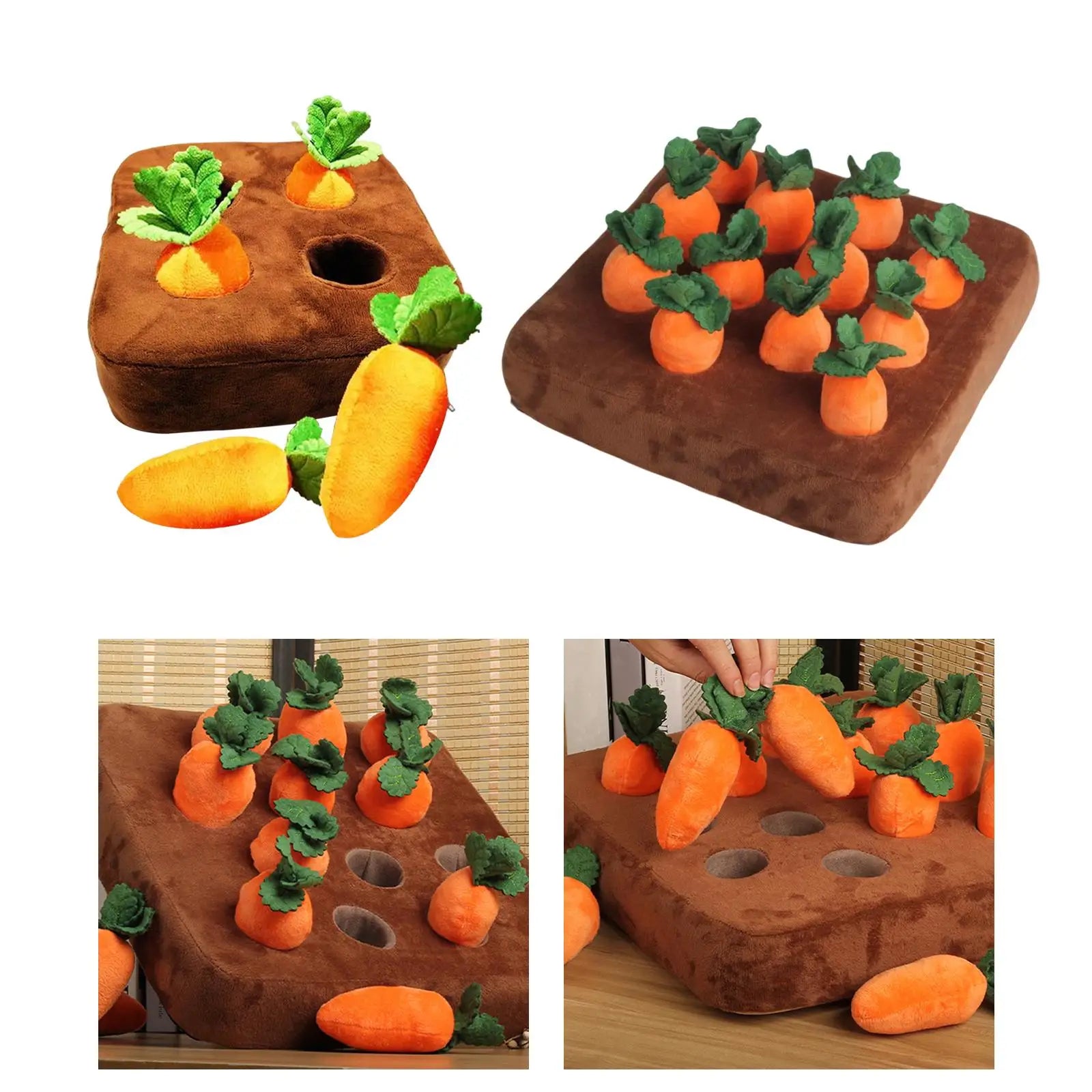 CARROT FIELD PET PLUSH TOY